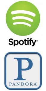 Sharing Music – Spotify and Pandora