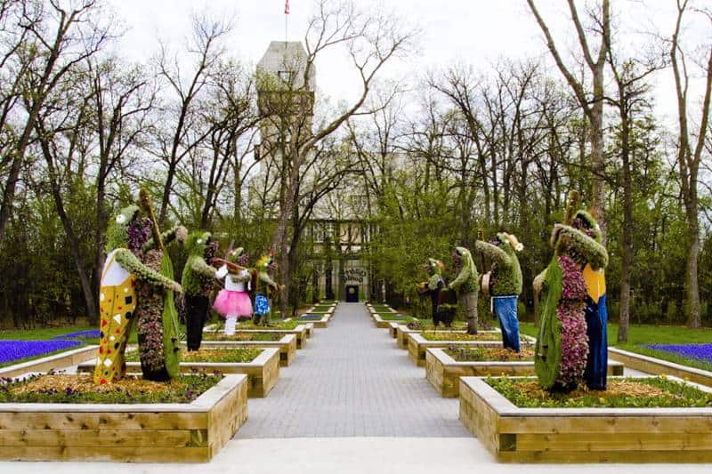 Amazing Music Sculptures - assiniboine park public art